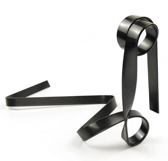 Ribbon Wine Rack Modern Metal Wine Bottle Holder for Home Décor