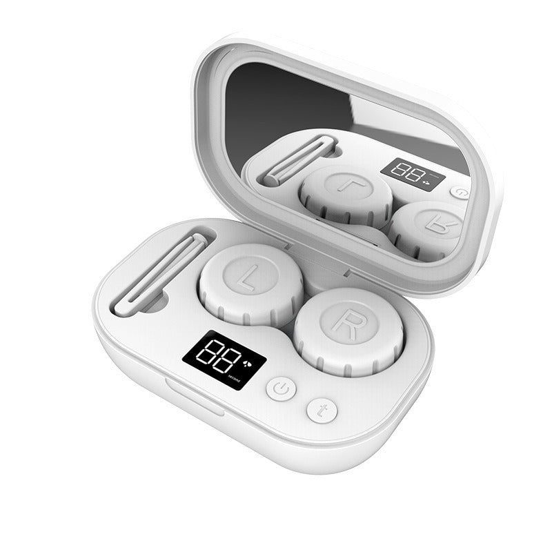 Ultrasonic Contact Lens Cleaner Portable Lens Cleaning Device