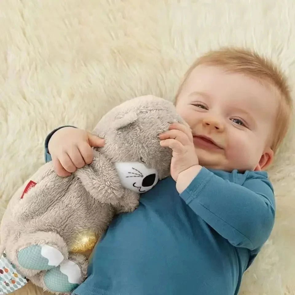 Breathing Bear Soothing Plush with Soft Fabric and Calming Breathing Motion