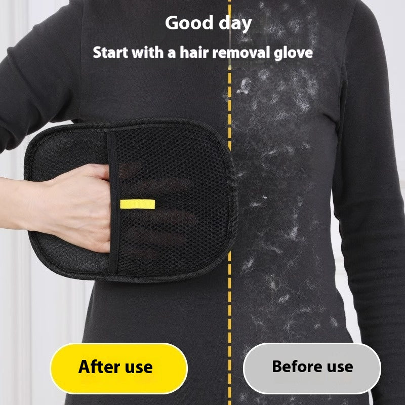 Grooming Glove for Pets with Soft Silicone Grooming Tips
