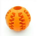 Interactive Rubber Slow Feeder Dog Ball Treat Dispensing Pet Toy