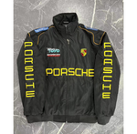 F1 Racing Jacket Vintage Embroidered Motorsport Outerwear