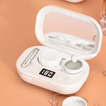 Ultrasonic Contact Lens Cleaner Portable Lens Cleaning Device