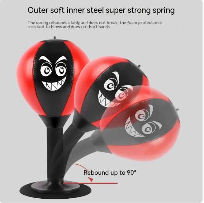 Punch Pal Desktop Speed Ball with Strong Suction Cup Base