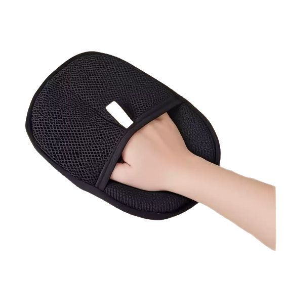 Grooming Glove for Pets with Soft Silicone Grooming Tips