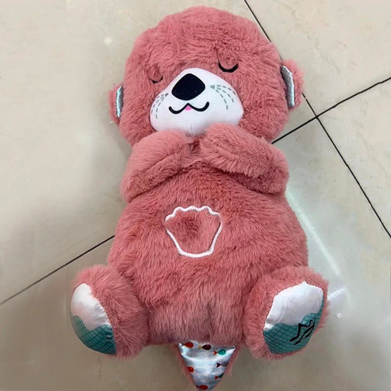 Breathing Bear Soothing Plush with Soft Fabric and Calming Breathing Motion