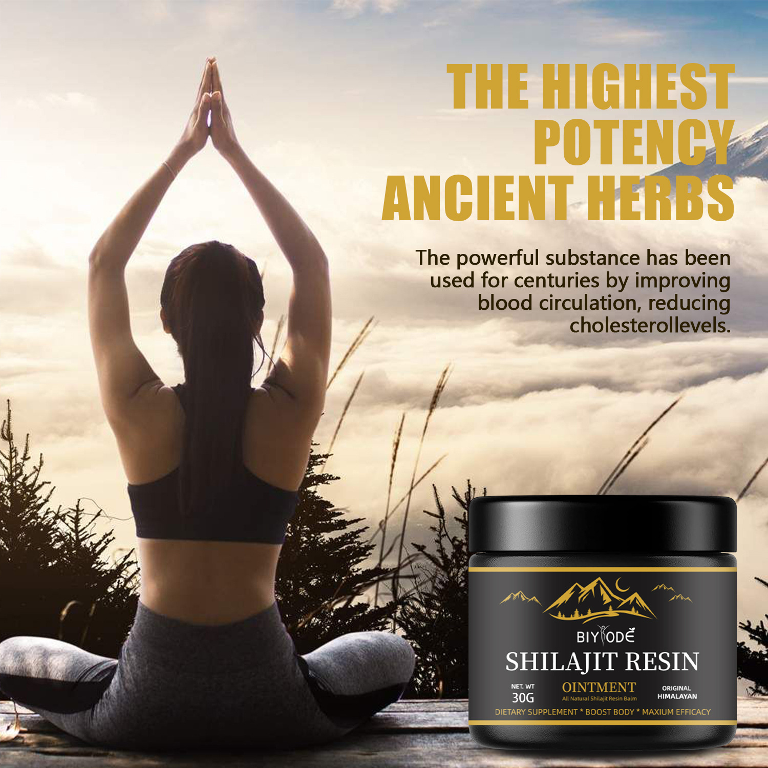Natural Pure Shilajit Resin 30g Premium Wellness Supplement