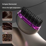 Portable Ceramic Hair Straightener with Compact Travel Design