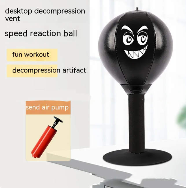 Punch Pal Desktop Speed Ball with Strong Suction Cup Base