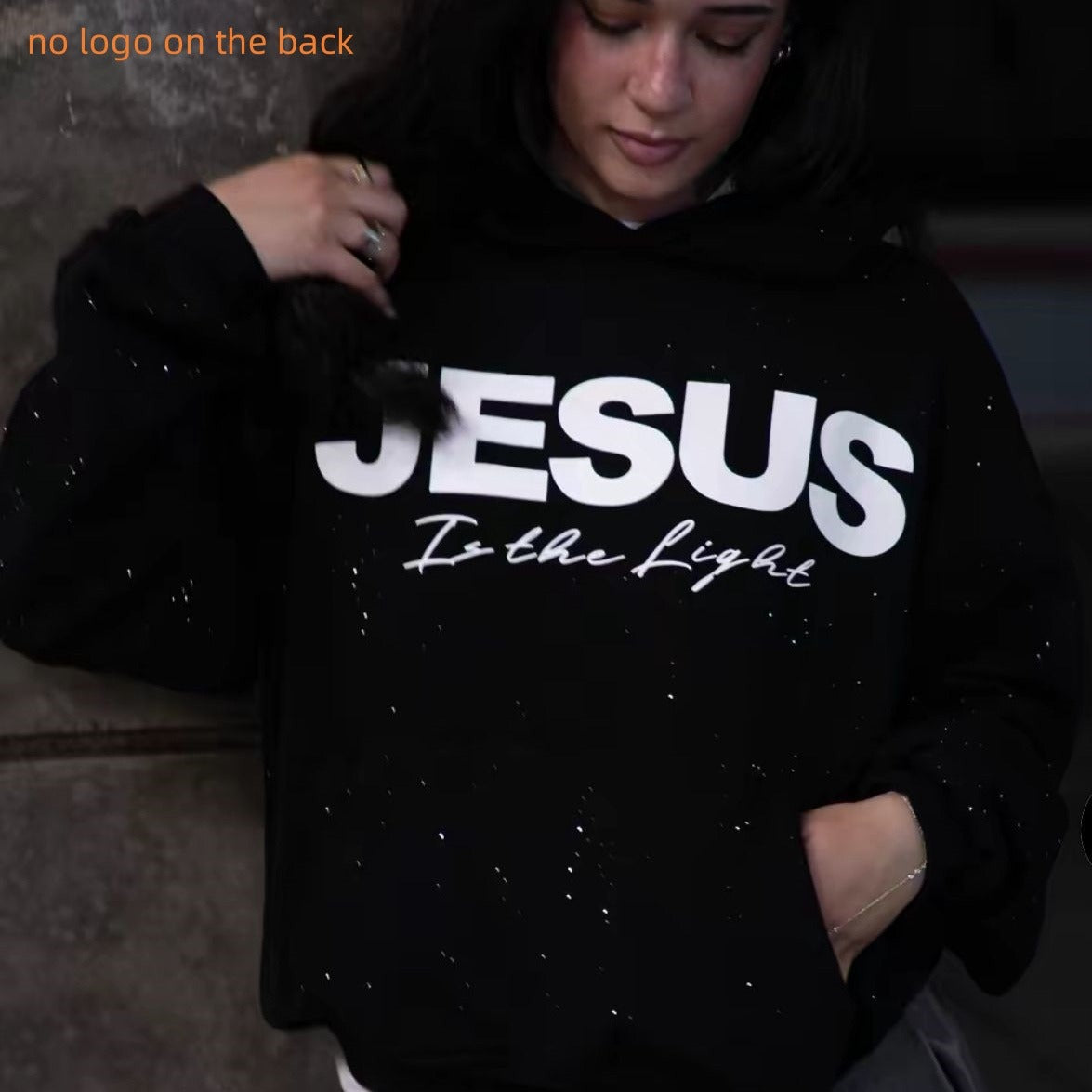 Pullover Hooded Sweatshirt with Soft Fabric and Relaxed Fit