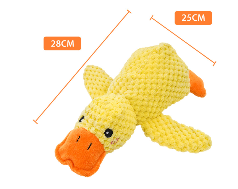 Calming Duck Toy Soft Plush Duck for Comfort and Relaxation