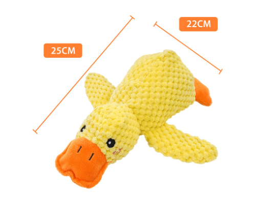 Calming Duck Toy Soft Plush Duck for Comfort and Relaxation