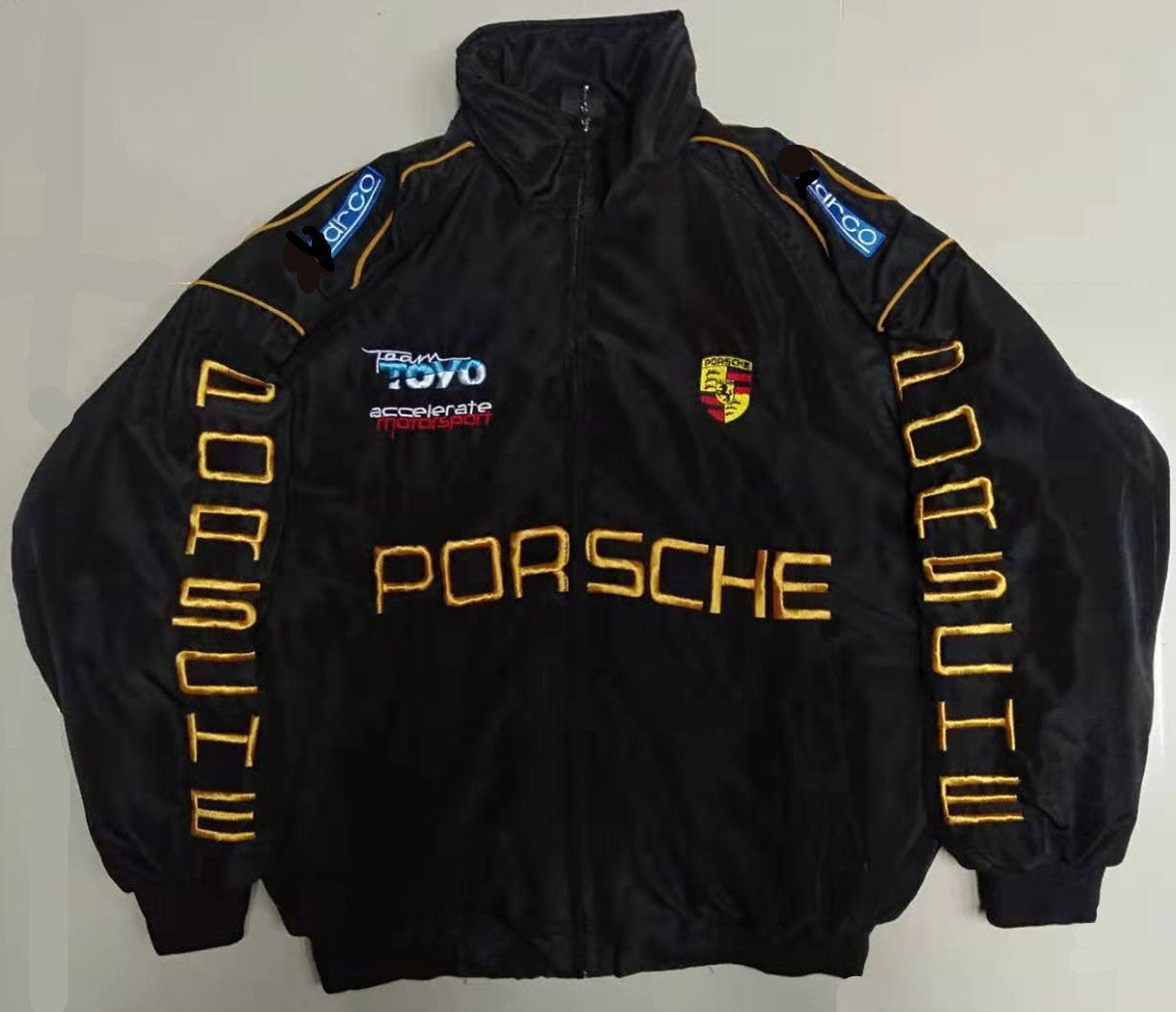 F1 Racing Jacket Vintage Embroidered Motorsport Outerwear