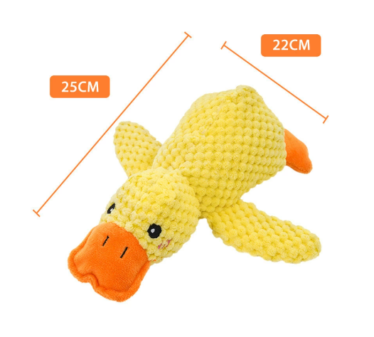Calming Duck Toy Soft Plush Duck for Comfort and Relaxation