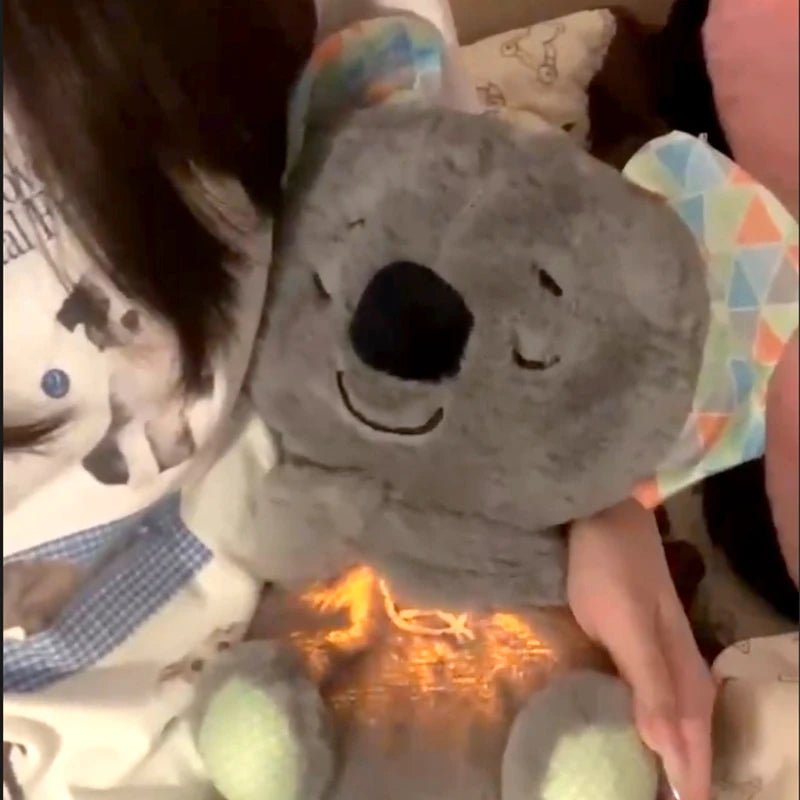Breathing Bear Soothing Plush with Soft Fabric and Calming Breathing Motion