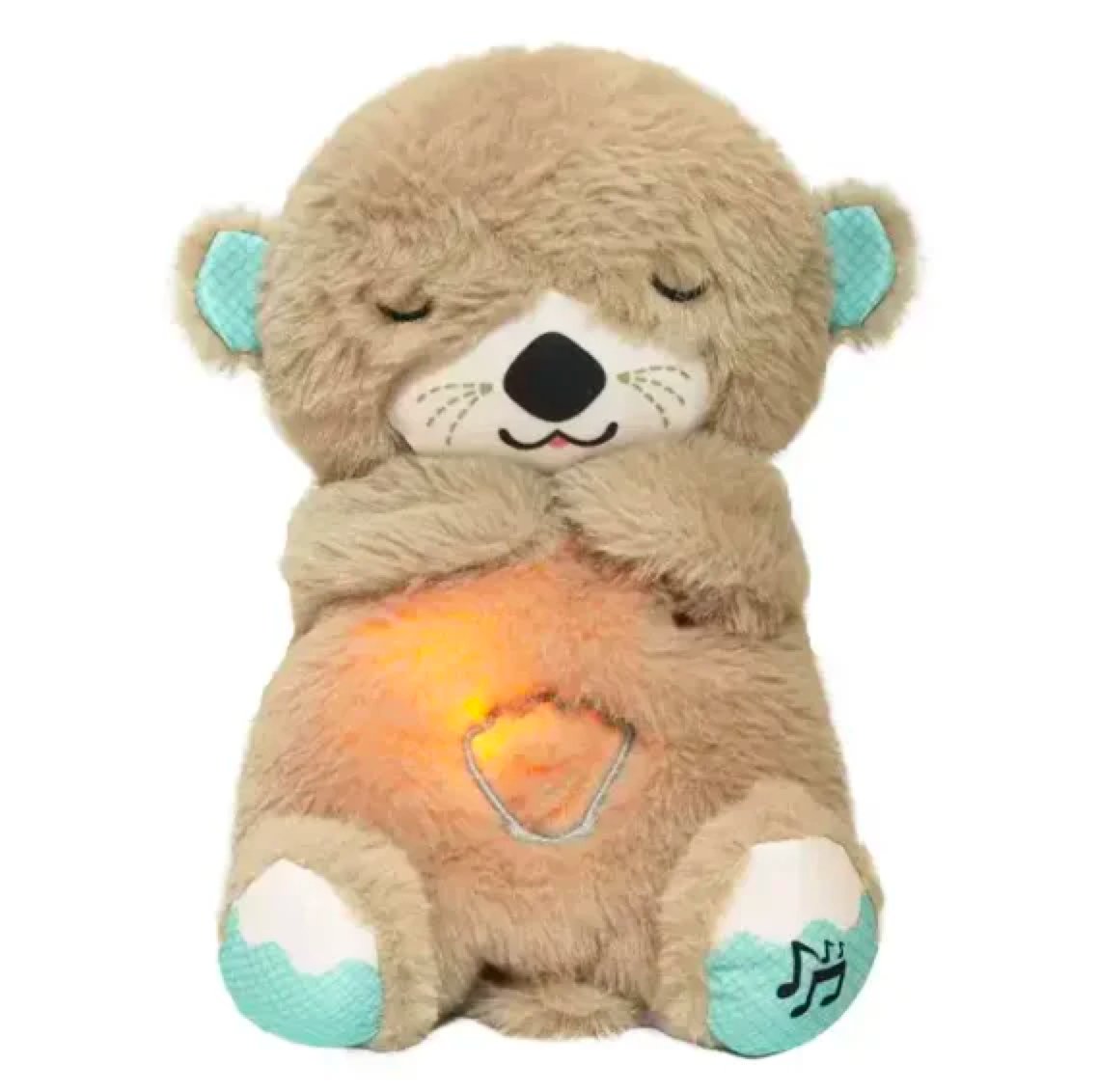 Breathing Bear Soothing Plush with Soft Fabric and Calming Breathing Motion