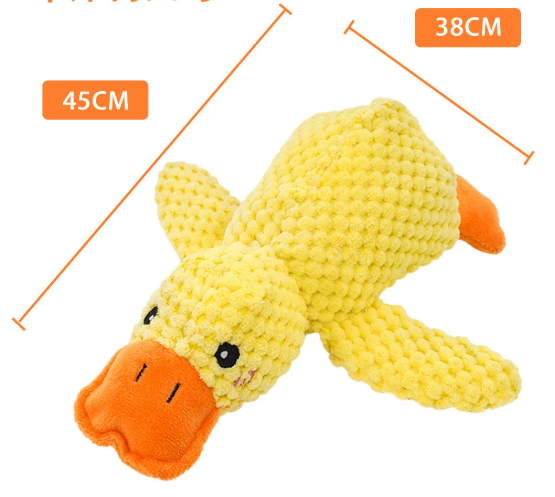 Calming Duck Toy Soft Plush Duck for Comfort and Relaxation