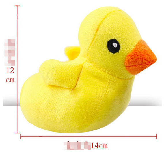 Calming Duck Toy Soft Plush Duck for Comfort and Relaxation