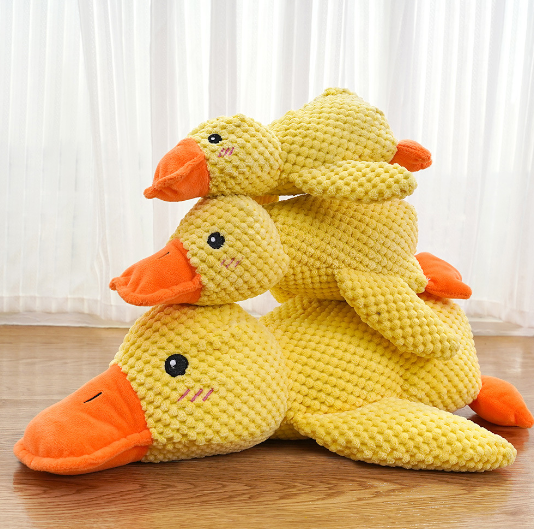 Calming Duck Toy Soft Plush Duck for Comfort and Relaxation