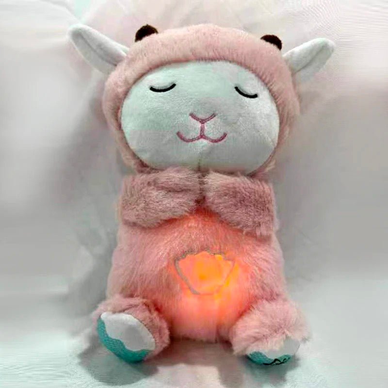 Breathing Bear Soothing Plush with Soft Fabric and Calming Breathing Motion
