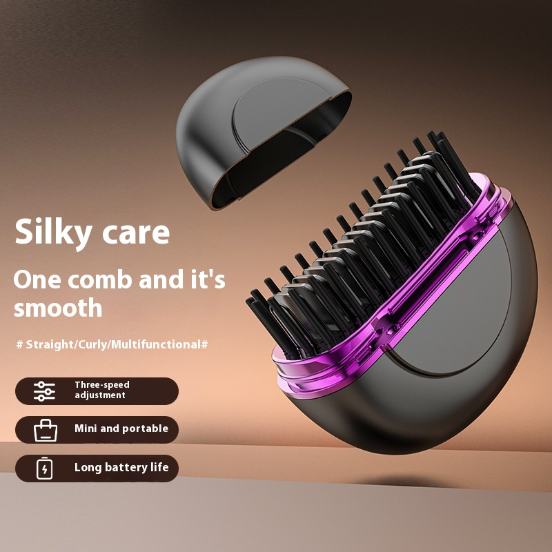 Portable Ceramic Hair Straightener with Compact Travel Design