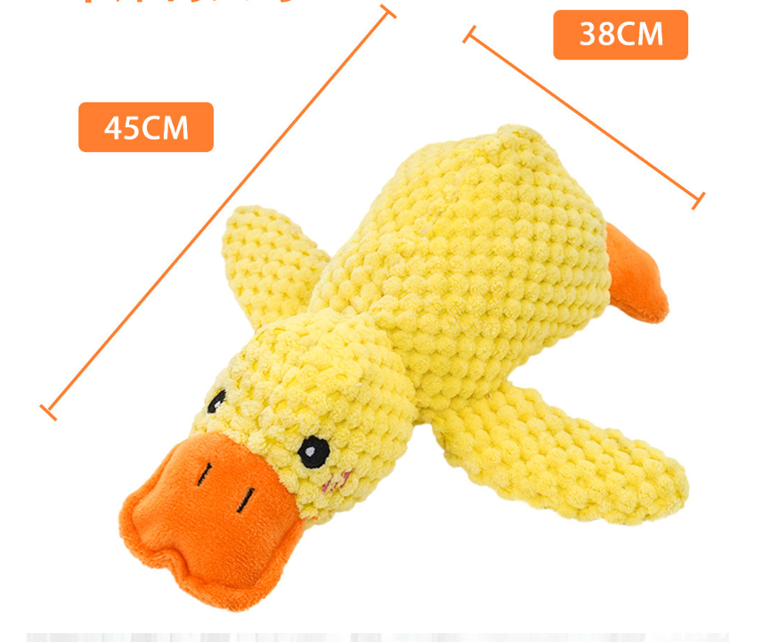 Calming Duck Toy Soft Plush Duck for Comfort and Relaxation
