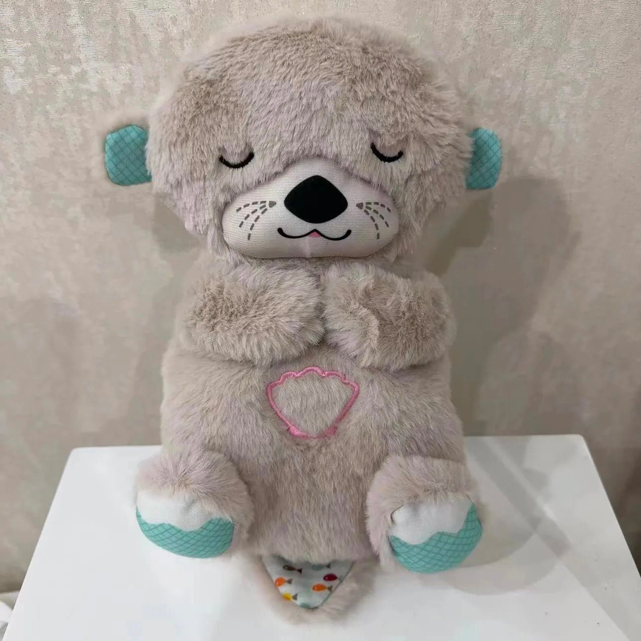 Breathing Bear Soothing Plush with Soft Fabric and Calming Breathing Motion