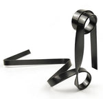 Ribbon Wine Rack Modern Metal Wine Bottle Holder for Home Décor