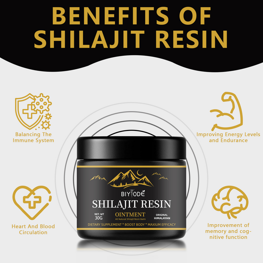 Natural Pure Shilajit Resin 30g Premium Wellness Supplement