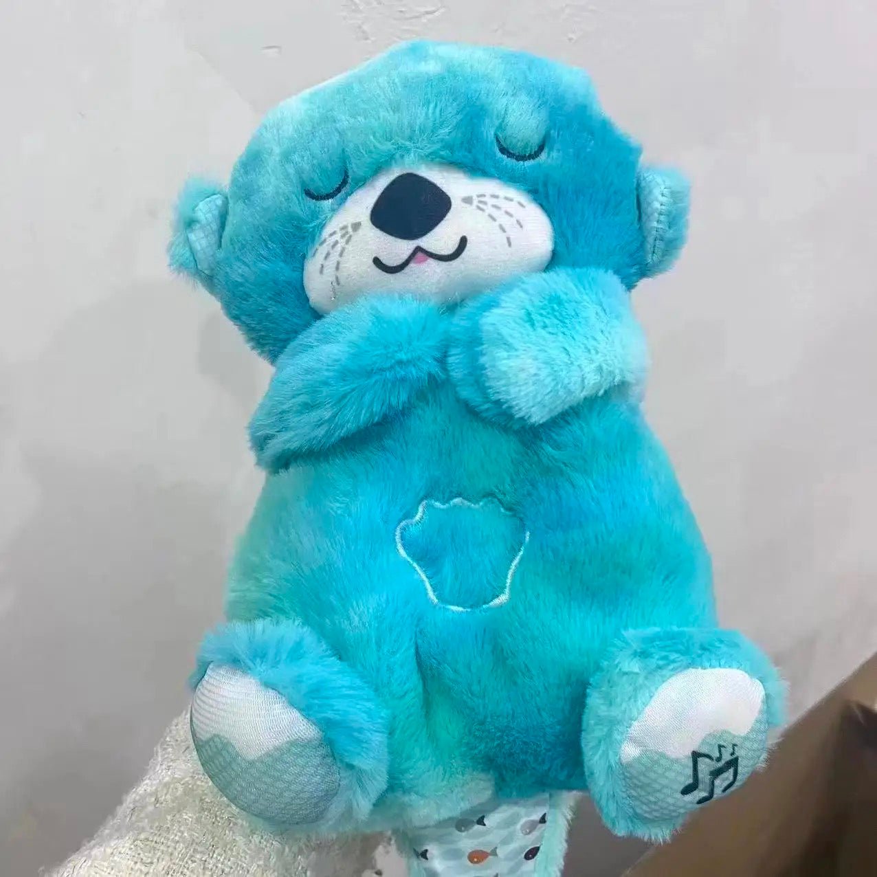 Breathing Bear Soothing Plush with Soft Fabric and Calming Breathing Motion
