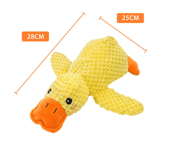 Calming Duck Toy Soft Plush Duck for Comfort and Relaxation