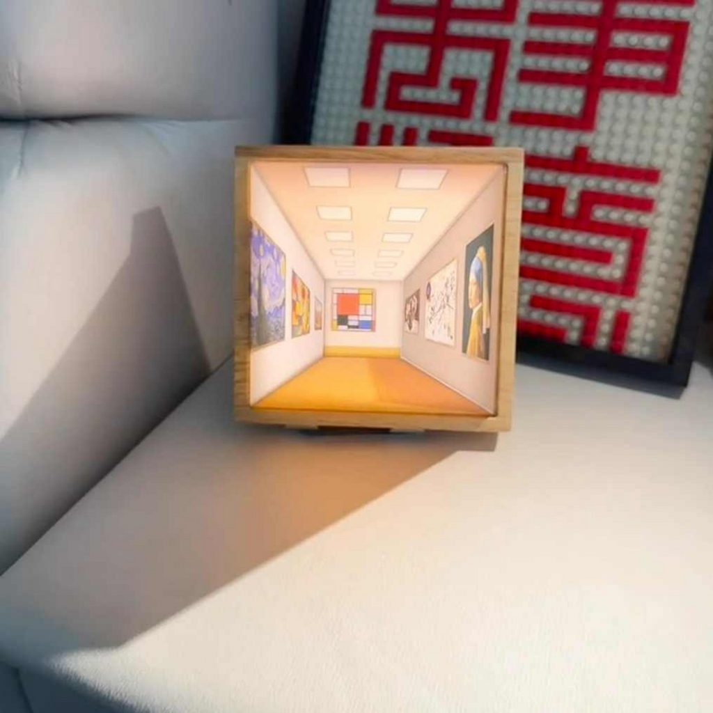 3D Illusion Night Light LED Optical Illusion Decorative Lamp